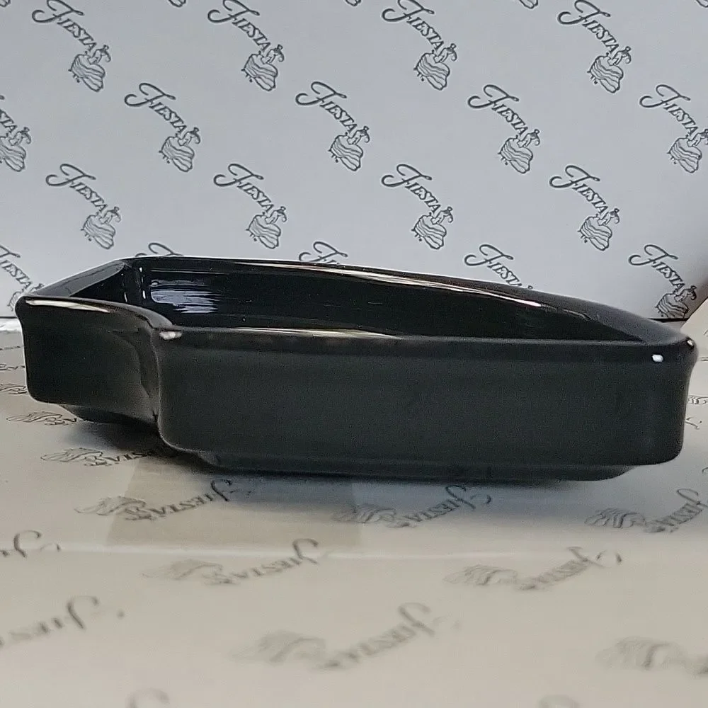 Fiestaware Fiesta OMNI SERVING TRAY Bowl Dish Ceramic Container Black